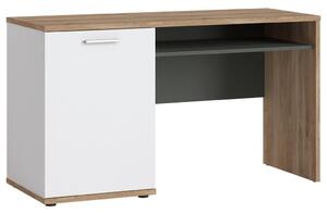 Modern Living Pisalna Miza Twenty, Bela, Barva Hrasta, Barva Grafita