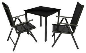 Gardenson Vrtni Set Kalia, Črna, 3-Delno