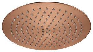 Okrogla tuš glava REA JS-P014BRG 30cm Brush Copper