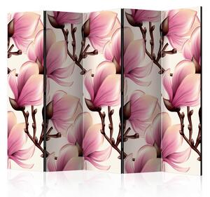 Artgeist Paravan Blooming Magnolias Ii, Dvostranski, 5-Delni