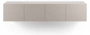 Kremno bela TV omarica 180x38x35 cm Daroca – Marckeric