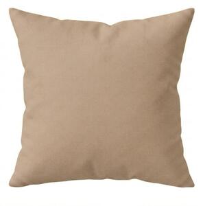 Prevleka za vzglavnik iz mikrovlaken MICROVELLE 45x45 cm, bež-rjava