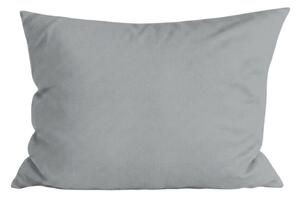 Prevleka za blazino iz mikrovlaken MICROVELLE 50x70 cm, siva