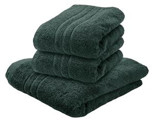 Brisača Classic 70 x 140 cm temno zelena, 100% bombaž