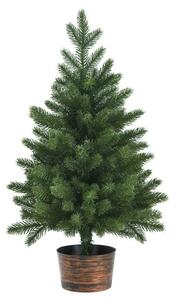 60 cm visoko umetno namizno drevo, umetno božično drevo, zeleno