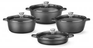 Set Loncev s Pokrovom, Non Stick, 4 Delni