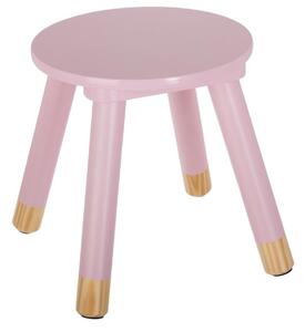 Roza otroški tabure STOOL PINK