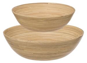 Set 2 bambusovih skled SALAD BOWL