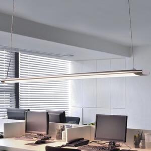 Arcchio Vinca LED obesek, 120 cm, 3.450 lm, 4.000 K, Kovinska, Študija / pisarna, Plastika, Sodobni