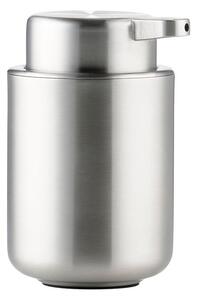 Dozirnik za milo iz nerjavečega jekla v mat srebrni barvi 250 ml Ume Steel – Zone
