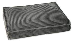 Temno sivo ležišče za pse 120x80 cm Dog Fantasy Stripe – Plaček Pet Products