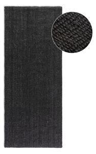 Črn tekač iz jute 80x200 cm Bouclé – Hanse Home