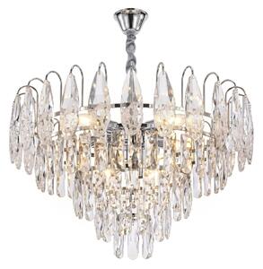 Kristalna viseča svetilka SWE079-CP 50cm Chrom
