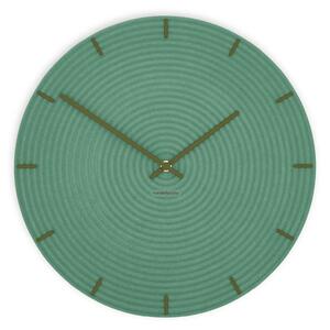Stenska ura Luxhora Concentra Mint Green 11 barv kazalcev
