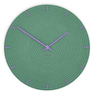 Stenska ura Luxhora Concentra Mint Green 11 barv kazalcev