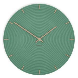 Stenska ura Luxhora Concentra Mint Green 11 barv kazalcev