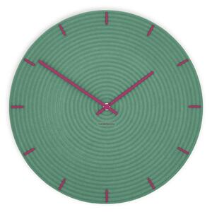 Stenska ura Luxhora Concentra Mint Green 11 barv kazalcev