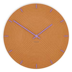 Stenska ura Luxhora Concentra Orange 11 barv kazaljki