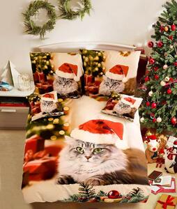 3D Bombažna posteljnina MAGIC PAWS barvna + prevleka za vzglavnik 40x50 cm brezplačno Dimenzije posteljnine: 70 x 90 cm | 140 x 200 cm
