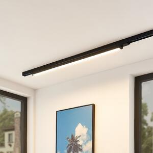 Arcchio LED-tirna svetilka Harlow, črna, 109 cm, 3.000K, Črna, Študija / pisarna, Aluminij, Sodobni