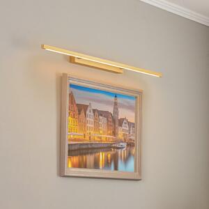 Quitani Talon LED-svetilka za slike, eloksirani medenina, zatemnjen, Zlata / medeninasta, Hodnik, Aluminij, Sodobni