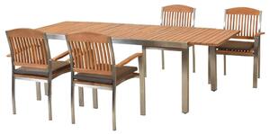Gardenson Vrtni Set Keros, 5-Delni, Z Blazinami