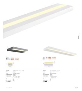 Redo 01-3555 - LED Stenska svetilka SEED LED/30W/230V črna