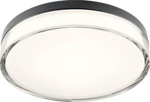 Redo 01-3736 - LED Stropna svetilka FRISBI LED/18W/230V 3000/4000K IP44 črna