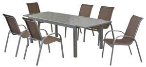 VRTNI SET aluminij srebrne barve srebrne barve