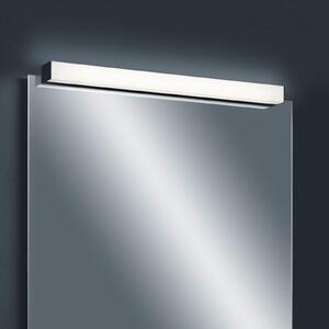 Helestra Lado LED svetilka z ogledalom črna 120 cm, Črna, Kopalnica, Kovina, Sodobni