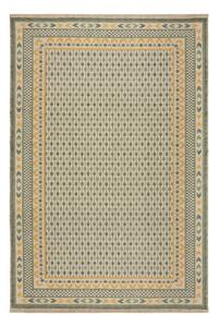 Zelena preproga iz mešanice jute 200x290 cm Mara Jute Border – Flair Rugs