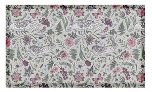 Predpražnik iz PVC-ja 40x70 cm Hare Wildflowers – Artsy Doormats