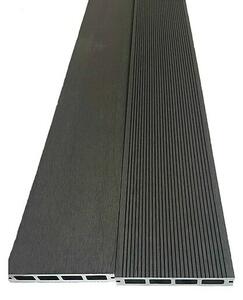 WPC deska (200 x 15 x 2,5 cm, Siva)