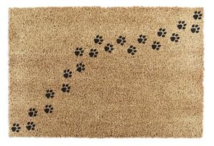Predpražnik iz kokosovih vlaken 40x60 cm Paw Prints – Artsy Doormats