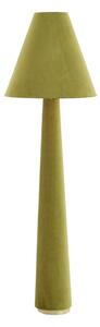 Zelena stoječa svetilka s tekstilnim senčilom (višina 168 cm) Devia – Light & Living