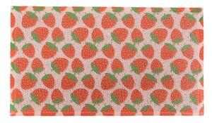 Predpražnik iz PVC-ja 40x70 cm Pink Strawberry – Artsy Doormats