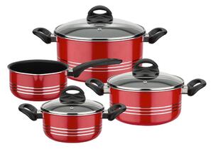 GSW Set Posod Milano Red, 4-Delni