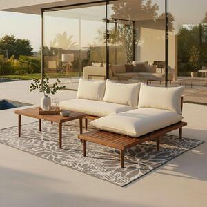 Bessagi Garden Lounge Garnitura Dona