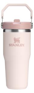 Svetlo rožnata termovka iz nerjavečega jekla 410 ml IceFlow™ Flip Straw 2.0 Tumbler Rose Quartz – Stanley
