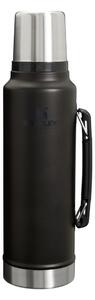 Črna termovka iz nerjavečega jekla 1,4 l Legendary Classic Bottle Black 2.0 – Stanley