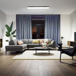 Philips Hue Aurelle LED panel kvadratni, 120 x 30 cm, zatemnjen, Bela, Dnevna soba / jedilnica, Kovina, Sodobni