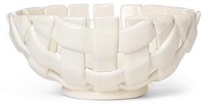 Ferm LIVINGferm LIVING - Plait Bowl Ø24 Offwhite ferm LIVING