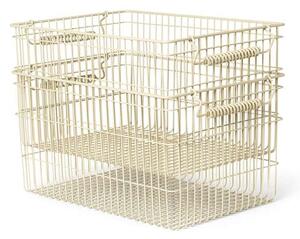 Ferm LIVINGferm LIVING - Cala Stackable Baskets Set of 2 Cashmere ferm LIVING