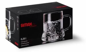 Simax 2522/2 stekleni vrč Pogled 0,25 l, 2 kosa