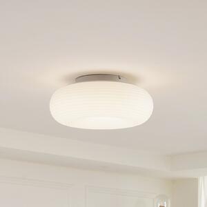 Lucande Smart LED stropna svetilka Bolti, bela, RGBW, CCT, Tuya, zatemnjen, Bela, Dnevna soba / jedilnica, Plastika, Sodobni