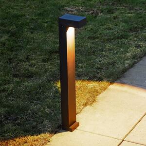 LOOM DESIGN LED luč za osvetlitev poti Arn, corten, višina 70 cm, aluminij, Rjava / rjasta, Kovina, Sodobni