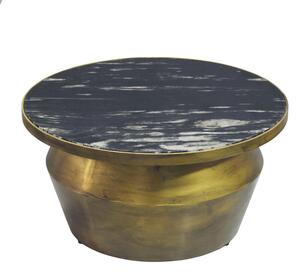 KLUBSKA MIZA, 60/31/60 cm zlate barve
