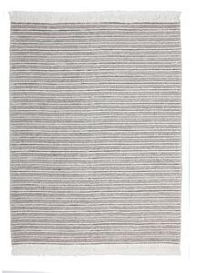 RAVNO TKANA PREPROGA Natura 120/170 cm tkano siva, naravne barve