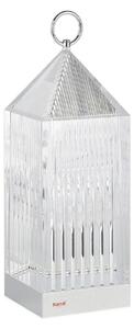 Kartell LED namizna svetilka za polnjenje Svetilka, kristal, reciklirana