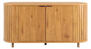 Komoda v hrastovem dekorju v naravni barvi 160x80x45 cm Colima – Actona